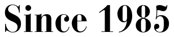 Font 12BauerBodoni-24033-Condensed-Bold: Since 1985