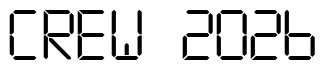 Font Ziska: CREW 2026