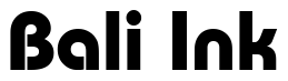 Font 00222: Bali Ink