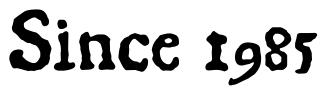 Font 1550: Since 1985