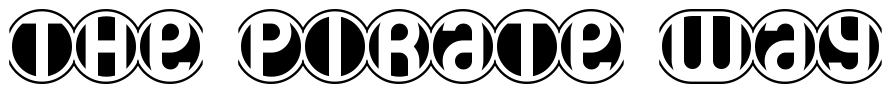 Font 18-Holes-BRK: The Pirate Way