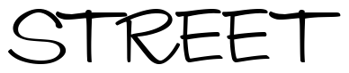 Font 0-Swing-DNA: STREET