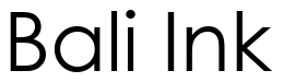 Font Century-Gothic: Bali Ink
