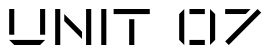 Font DeStijl-Stencil preview