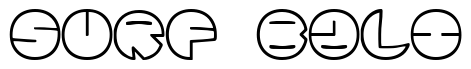 Font Zurklez-Outline-BRK: Surf Bali