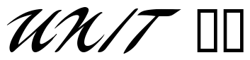 Font 1-WarBird-DNA: UNIT 07