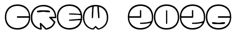 Font Zurklez-Outline-BRK: CREW 2026