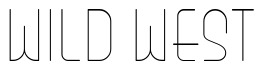 Font 2-Inline-DNA: WILD WEST