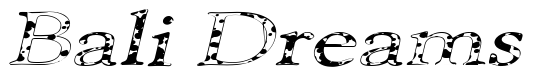 Font 101-Puppies-Italic-SW preview