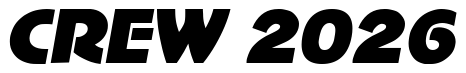 Font Adventurer-Black-SF-Italic: CREW 2026