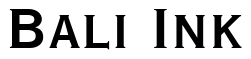 Font Copperplate-Gothic-LT-Thirty-BC: Bali Ink