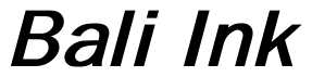 Font Billiton-Gothic-Bold-Italic preview