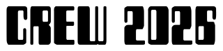 Font Zyborgs-Condensed: CREW 2026