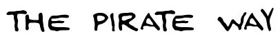 Font zoi_mao: The Pirate Way