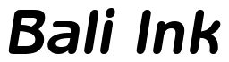 Font BenjaminGothic-Bold-Italic preview