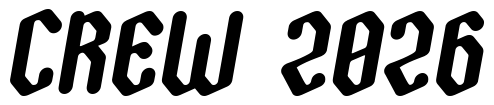 Font Zygoth: CREW 2026