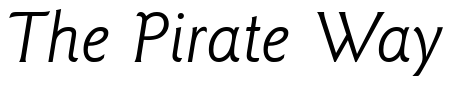 Font GoudySans-Italic 2 preview