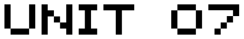 Font 04b_21: UNIT 07