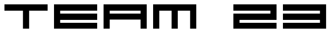 Font 04b31: TEAM 23