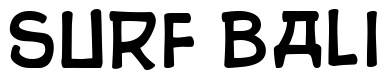 Font 10-Cent-Soviet: Surf Bali
