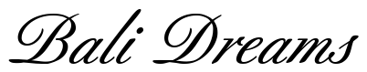 Font Berthold-Script-R-Medium: Bali Dreams