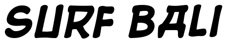 Font 10-Cent-Soviet-Bold: Surf Bali