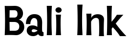 Font BaileywickGothicJF: Bali Ink