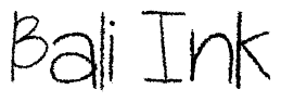 Font 2Peas-Chalk: Bali Ink