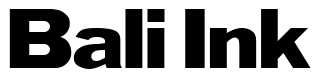 Font BenjaminGothicWide: Bali Ink