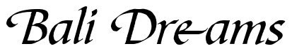 Font BibleScript-Style2-AlternateA: Bali Dreams