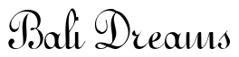 Font Arabesco-Script-SSi: Bali Dreams