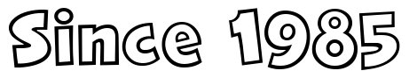 Font 0-Toon-Block-DNA: Since 1985