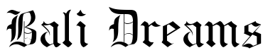 Font BeneScriptine-Regular: Bali Dreams