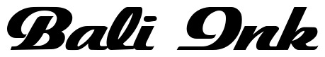 Font 1-Nitro-DNA: Bali Ink