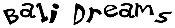 Font 21-Kilobyte-Salute: Bali Dreams