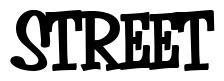 Font 0-Autographic-DNA: STREET