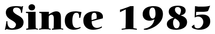 Font 00230: Since 1985