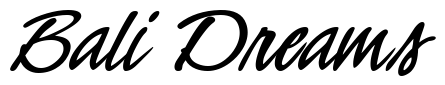 Font 1-NewCity-DNA: Bali Dreams
