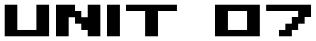 Font 04b-09: UNIT 07