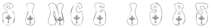 Font 101-Celtic-Knot-Deco: Since 1985