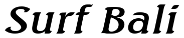 Font Beach-Wide-Italic preview