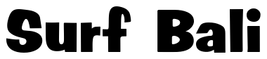 Font 2-Auction-Block-DNA: Surf Bali