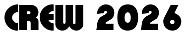 Font XpressiveBlack-Regular: CREW 2026