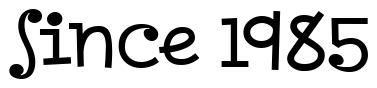 Font RetrofitLight: Since 1985