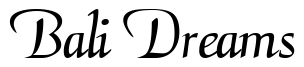 Font AriaScriptSSi: Bali Dreams