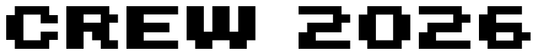 Font 04b_11: CREW 2026