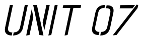 Font Hallandale-Stencil-Italic-JL preview