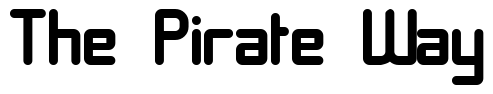 Font 11S01-Black-Tuesday: The Pirate Way
