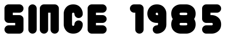 Font 222-03: Since 1985