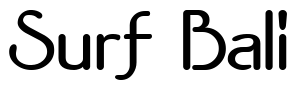 Font 2-Nelson-ShoCard-DNA: Surf Bali